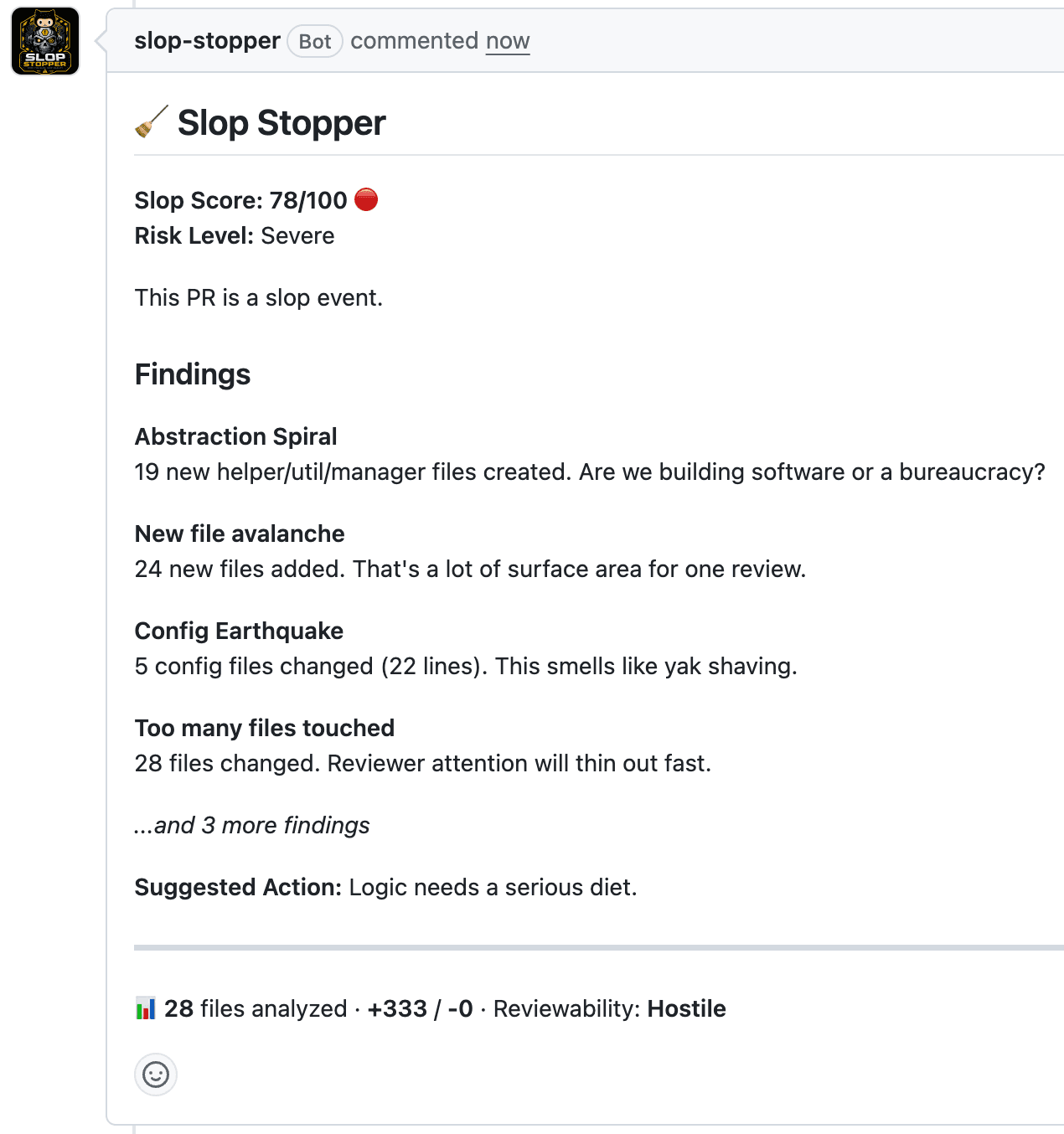 Junior Vibecoder PR Screenshot